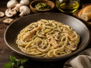 Spaghetti al Pollo