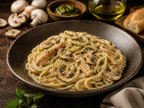 Spaghetti al Pollo