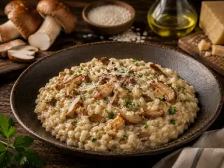 Risotto ai Funghi Porcini